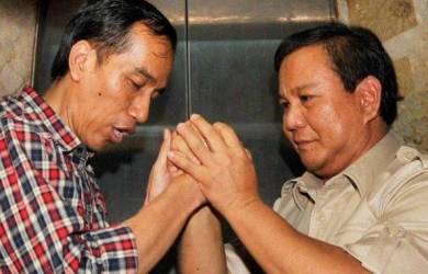 Jokowi dan Prabowo Nyoblos Lebih Dulu