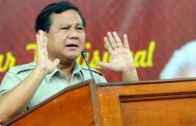 Didukung FPMM, Prabowo: Setengah Darah Saya Indonesia Timur