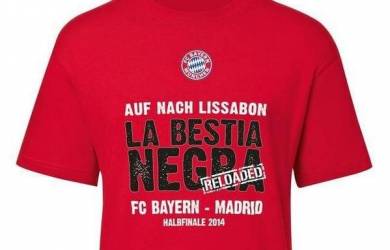 Munchen Luncurkan Kaus Khusus Hadapi Madrid