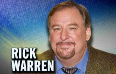Rick Warren: Umat Kristen Tidak Mendapatkan Apa Yang Pantas Mereka Layak Terima