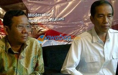 Jokowi Akan Berpasangan Dengan Mahfud MD?
