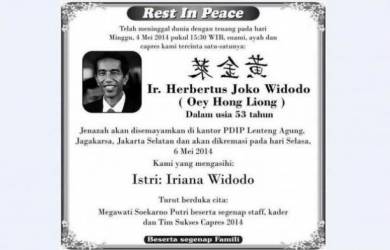 Jokowi Disebut Herbertus, Inikah Kampanye Hitam?