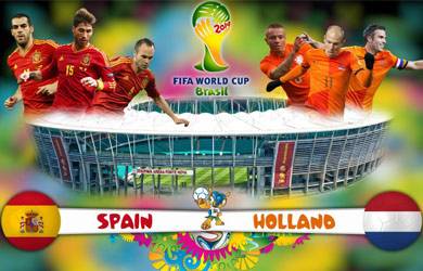Piala Dunia 2014: Prediksi Pertandingan Spanyol vs Belanda