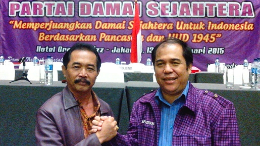 Partai Damai Sejahtera Miliki Ketua Umum Baru