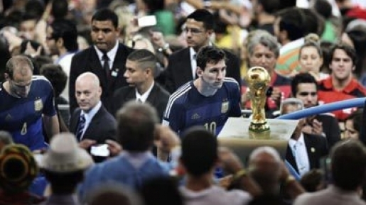 Foto Messi di Final Piala Dunia 2014 Raih Penghargaan