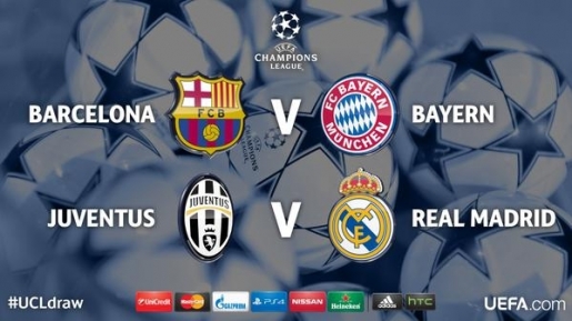 Inilah Drawing Semifinal Liga Champions 2014-2015