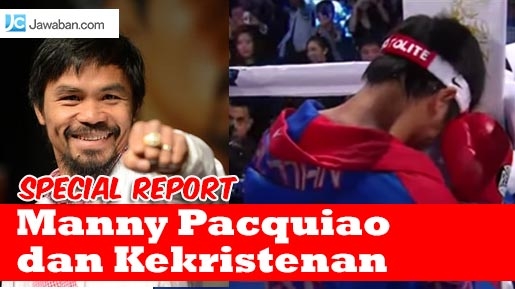 Pacquiao: Miliki Yesus, Hidup Akan Tenang dan Damai