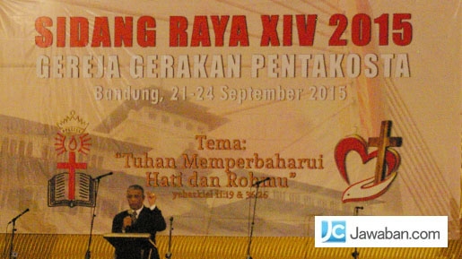 Gereja Gerakan Pantekosta Selenggarakan Sidang Raya ke XIV