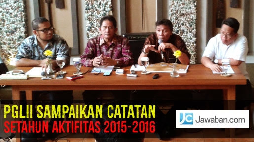 PGLII Sampaikan Catatan Setahun Aktifitas 2015-2016