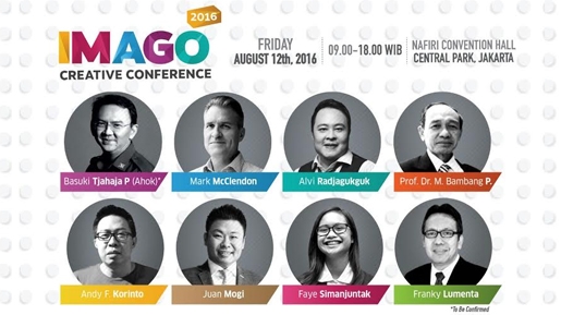 Inilah Profil Para Pembicara di IMAGO Creative Conference 2016 (1)