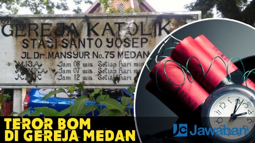 Teror Bom di Gereja Katolik Medan, PGI Minta Umat Tidak Terpancing