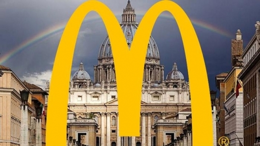 Para Kardinal Tolak Pendirian McDonald’s di Vatikan, Ini Sebabnya
