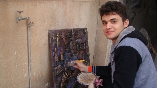Remaja Kristen Suriah ini Lawan ISIS dengan Karya Seni