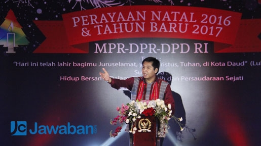 Perayaan Natal MPR DPR DPD RI, Persatukan Seluruh Umat Beragama