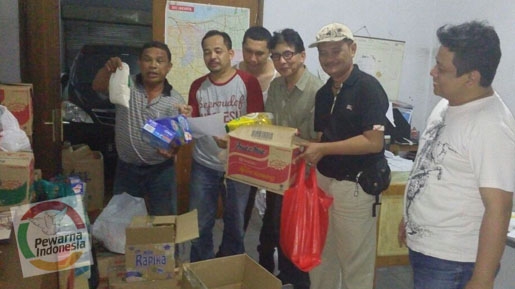 Pewarna Indonesia Adakan Baksos di GKP Palalangon Cianjur