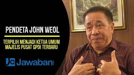 Pendeta John Weol Terpilih menjadi Ketua Umum Majelis Pusat GPdI