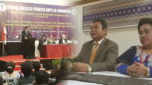 Sidang Majelis Pendeta GKPS Se-Indonesia Dibuka Resmi oleh Menkumham