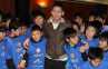 Lionel Messi Terima Anak-anak Korban Tsunami Jepang