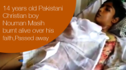 Karena Iman Kristen, Seorang Anak Remaja Pakistan Dibakar