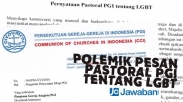 Apa Kata Sekum PGI terkait Polemik Pesan Pastoral terhadap LGBT?