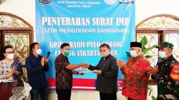 Penantian 27 Tahun, IMB GPIB Kharis Pulo Gebang Terbit Ditengah Pandemi