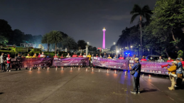 Jelang WPA 2022, Doa Lintas Organisasi Kristen Dilakukan di Silang Monas Jakarta