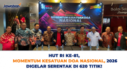 HUT RI Ke-81, Momentum Kesatuan Doa Nasional 2026 Digelar Serentak di 620 Titik