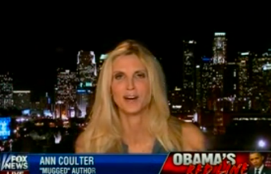 Ann Coulter Bandingkan Presiden Obama dengan Monyet