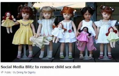 Website Cina Terancam Akibat Jual Boneka Seks Ukuran Anak