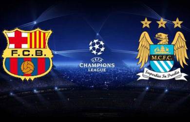 Hasil Liga Champion: Barcelona Pukul Manchester City 2-1