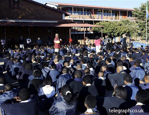Afrika Selatan : 28% Siswi Sekolah Positif HIV