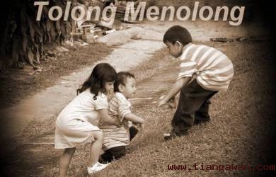 Membangun Saling Tolong Antar Anak