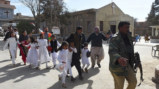 Inilah Suasana Gereja Saat Teror Bom Bunuh Diri Di Pakistan Yang Tewaskan 11 Orang