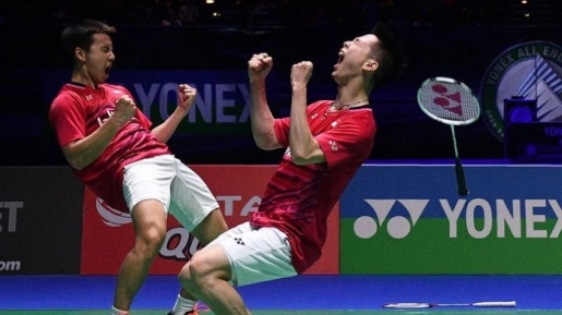 Menangkan All England 2018, Kevin dan Marcus Lakukan Ini Sebagai Kunci Sukses