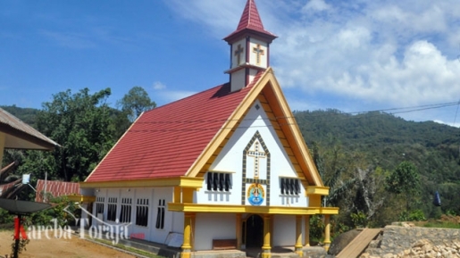 Budget Minim, Toraja Siap Tahbiskan Gereja Hasil 'Patungan' Perantau Yang Artistik Ini
