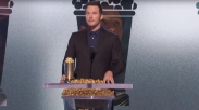 Gila! Aktor Jurassic Park Chris Pratt Khotbah Di Mimbar Penghargaan MTV Award