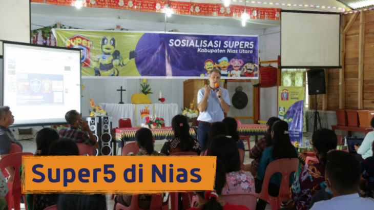Program Pemuridan Anak Super5 Disambut Dengan Antusias di Nias!
