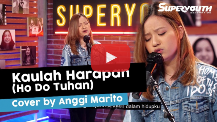 Anggi Marito, Bawakan Lagu “Kaulah Harapan (Ho Do Tuhan)”