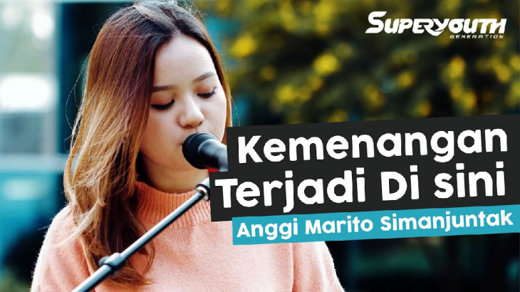 Anggi Marito Cover Lagu Rohani, Kemenangan Terjadi Disini