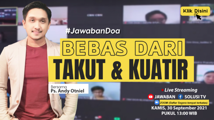 Bebaskan Dirimu Dari Rasa Takut dan Khawatir dengan Berdoa Bersama di Jawaban Doa