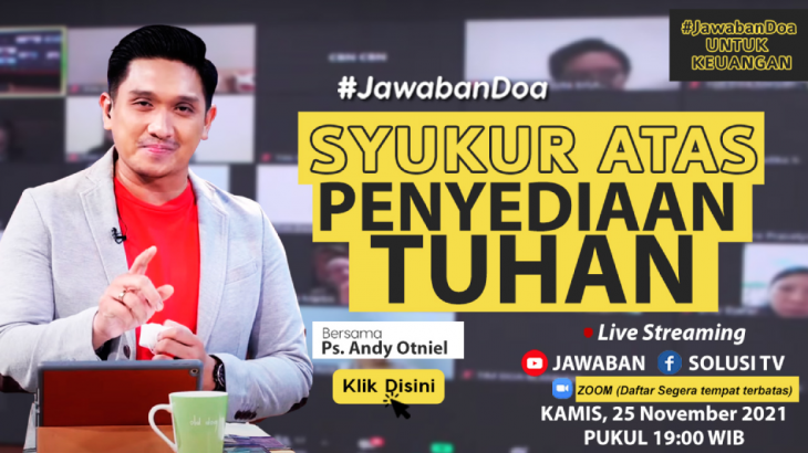 #Jawaban Doa: Syukur Atas Penyediaan Tuhan