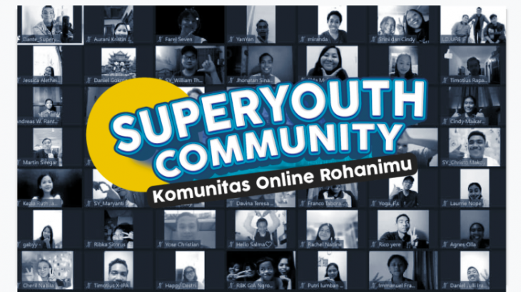 Superyouth Community, Komunitas Online Anak Muda Kristen Se-Indonesia!