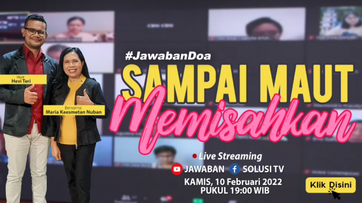 Jawaban Doa: Spesial Valentine, Sampai Maut Memisahkan