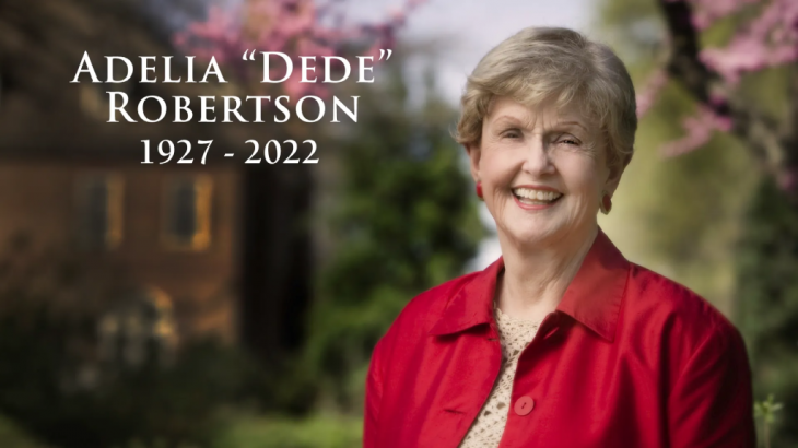 Adelle Robertson, Istri Pendiri CBN Menghembuskan Nafas Terakhir