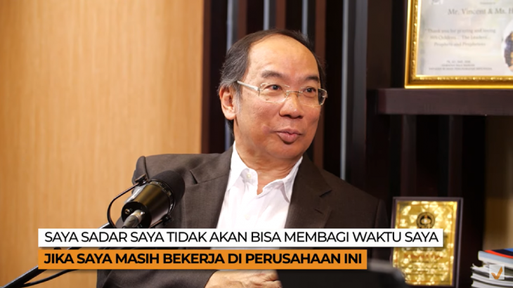 Resign Tapi Malah Dapat Berkat Berlimpah-limpah, Ini Kisah Vincent Widjaja