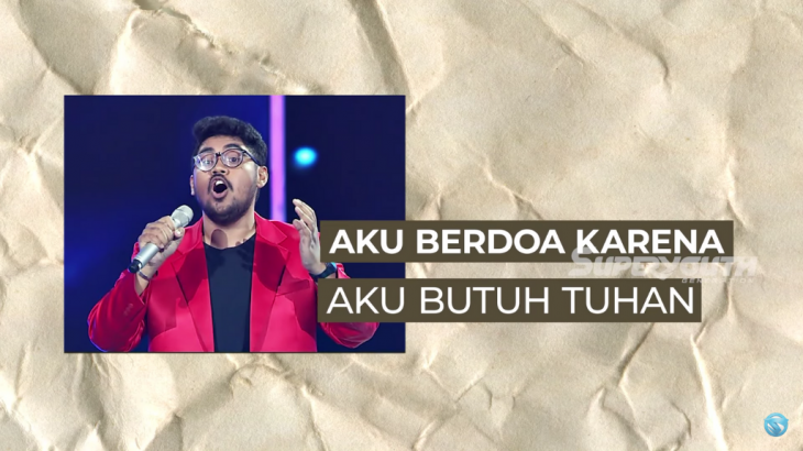 Bagi Abraham Ewaldo The Voice All Star, Berdoa Adalah Sebuah Kebutuhan. Apa Alasannya Ya?