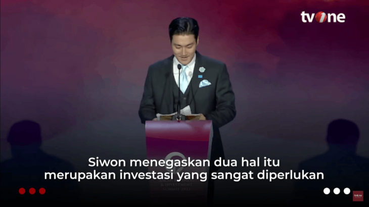 Hadir di KTT ASEAN 2023 Sebagai Duta Unicef, Choi Siwon Ajak Negara Investasi Pada Anak