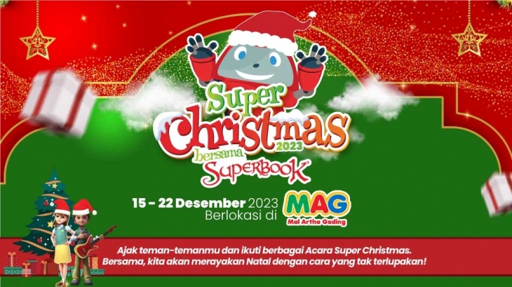 Jadikan Natal Ini Spesial dengan Lomba Natal di Super Christmas Bersama Superbook!