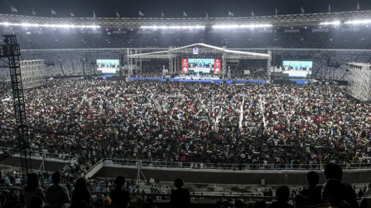 Meriahnya Perayaan Natal Gereja Tiberias di GBK, Dihadiri 200 Ribu Jemaat