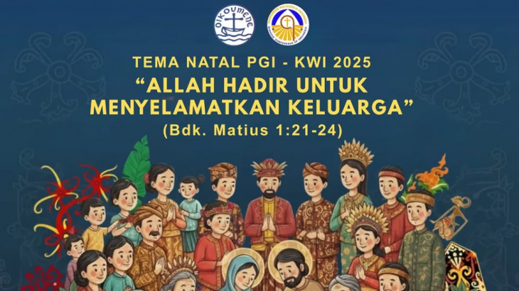 Tema Natal 2025 PGI: Allah Hadir untuk Menyelamatkan Keluarga